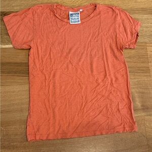 Jungmaven Orange Short Sleeve Tee Casual Comfort